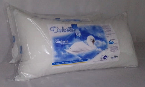 Fibrargent Almohada (x2) Dubella Soft 80x40 Fibra Siliconada 180 Hilos 0