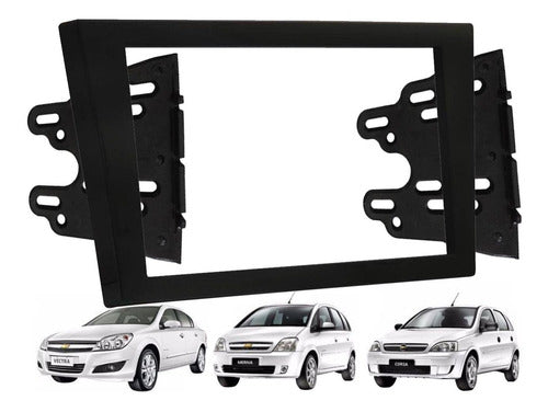 Permak Double Din Adapter Frame for Corsa Meriva Montana Vectra Audio 0