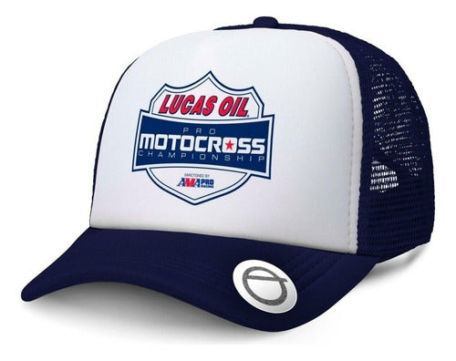 Newcaps Trucker Lucas Oil Motocross Cap 2