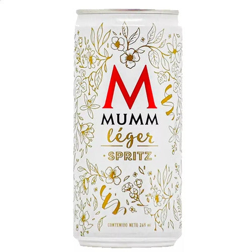 Mumm Champagne Leger Spritz - Pack of 6 Cans 1