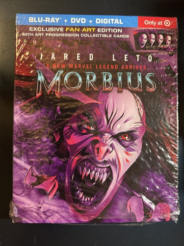 Blu-ray + DVD Morbius / Fan Art Edition Target 2