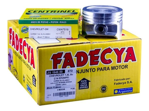 Fadecya Subconjunto Chevrolet Corsa Agile Celta 1.4 Medida Std 0