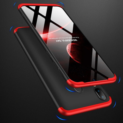 Norcel 360 Luxury Case for Samsung M20 + Tempered Glass 2