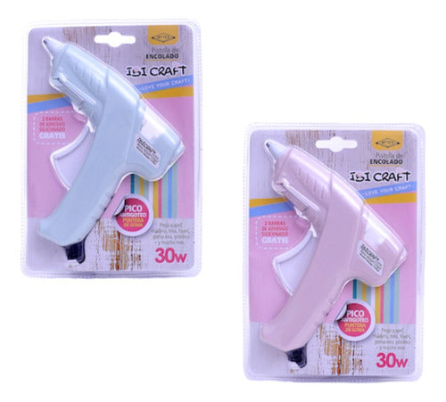 Ibi Craft Silicone Gun + 2 Fine Silicone Sticks 0