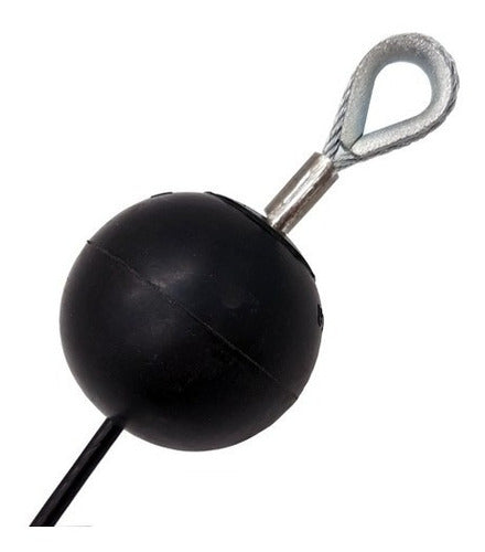 Bolita De Goma Para Cable De Multigym Tope 1