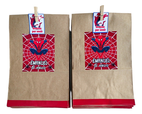 Dariluk Spiderman Surprise Bags for Children's Birthdays 0