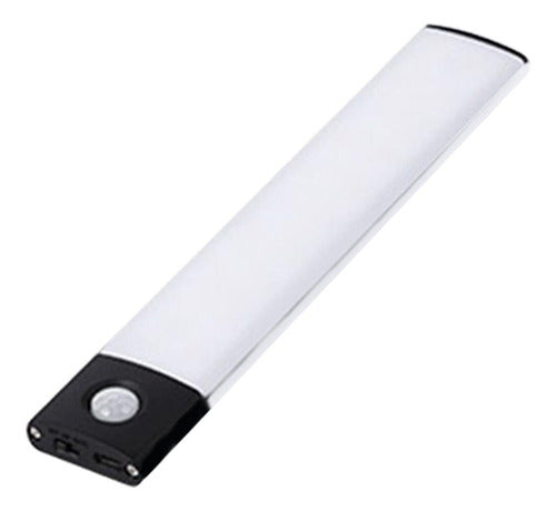 Luz Noturna Com Sensor De Movimento Usb Preto 10cm 0