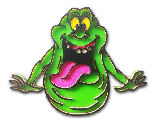 PlasticMonkey.3D Ghostbusters Sticky Magnet 0