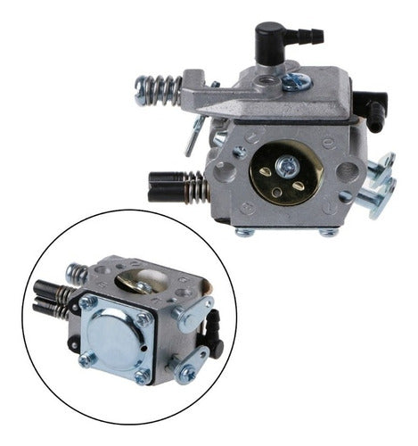 WJparts Carburetor for 45cc/52cc Chainsaws - Gamma, Lusqtoff, Niwa, Toyama 0