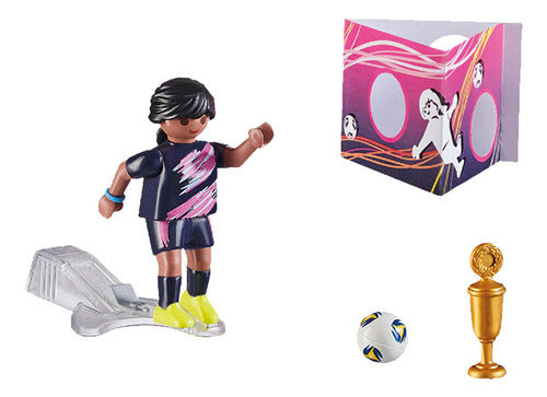 Playmobil 70875 Special Plus Football Player with Goal Wall 1