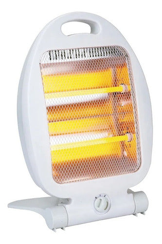 White House Electric Halogen Heater Modern Economical EV 2