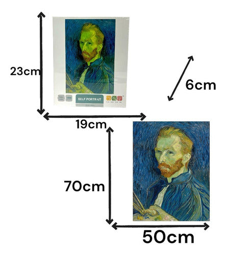 Jigsaw Puzzle Self Portrait Van Gogh - 1000 Pieces 4