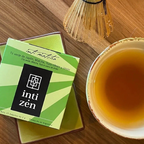 Inti Zen 2 Boxes Matcha Tea, Green from Japan, Yuzu and Lemon 4