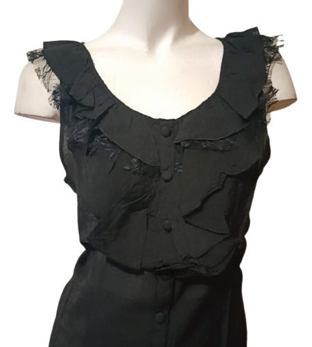 Sweet Emotion Marilyn Sexy Blouse with Lace Detail 7