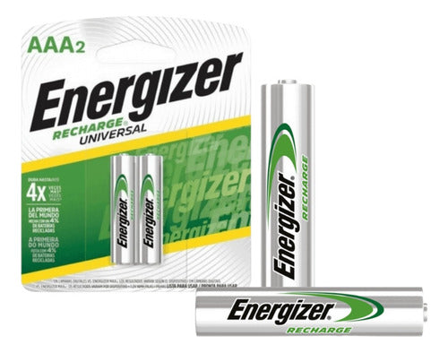 Energizer 6 X Rechargeable AAA NiMH 700mAh Batteries 0