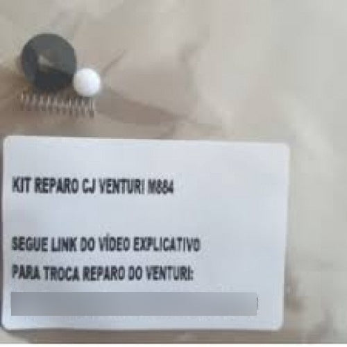 Kit Mangueira Com Válvula De Retenção E Reparo Venturi 1