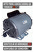 Motor Weg 3/4 Hp Para Hormigoneras + Polea + Correa A 33 4