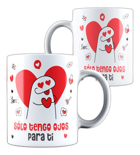 Generic 8 Flork Mug Sublimation Templates Valentine's Day 2