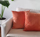 Stain-Resistant Synthetic Corduroy Pillow Cover 60 x 60 Washable 8