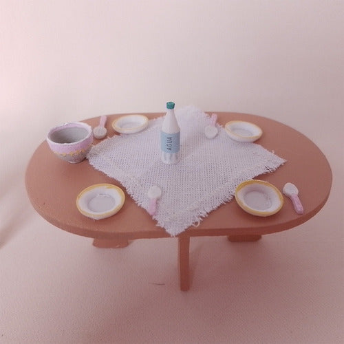 Modular Dolls House Dining Set for Sylvanian - Woodzeez - LOL 2