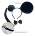 Generic Plush Headband + Bow + Tail Costume Cosplay Kit 1