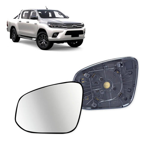 Metagal Vidrio Espejo Toyota Hilux 2016 2017 2018 Original Izquierdo 0