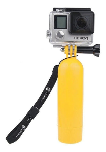 Monopod Selfie Stick + Flotador Boompy Cámara Tipo Go Pro. 7