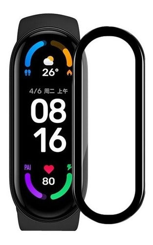 MDL LANÚS Film PMMA Vidrio Templado Glass Smartwatch Xiaomi Mi Band 5 0