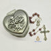 Italian Jewellery Box with Rosary 4