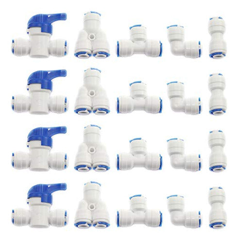 Dgzzi 1set 20-Pack Reverse Osmosis Aquarium Quick Accessories 0