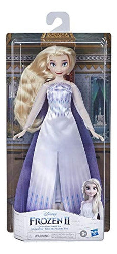 Disney Frozen 2 Snow Queen Elsa Fashion Doll with Dress and Shoes 0