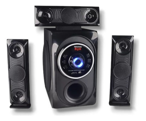 Sonic Home Theatre 3.1 Woofer Powerful USB Bluetooth AUX FM SD EQ 0