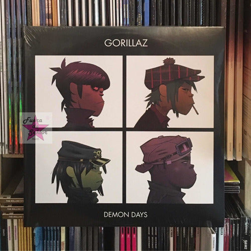 Gorillaz Demon Days 2 Lps Eu Import 0