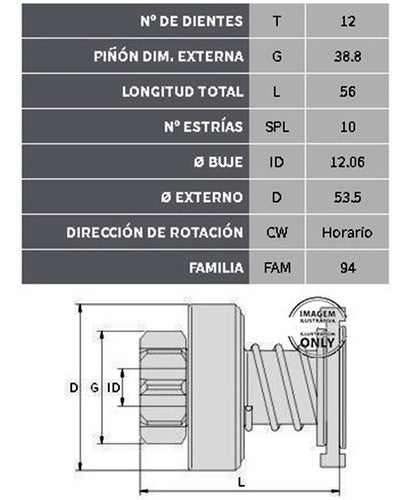 Bendix Bosch Peugeot Boxer Hdi 12d. 10e. 1