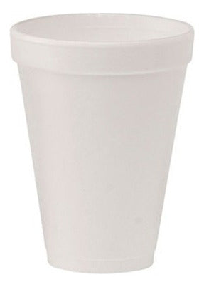 Disposable 240cc Styrofoam Thermal Cups, Pack of 100 0