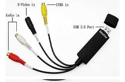 Generic VHS to DVD Software with Capture Device + USB Cable 3