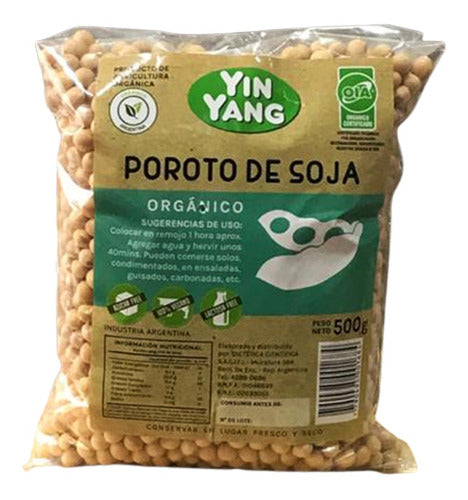 Poroto De Soja Orgánico Yin Yang 500g 0