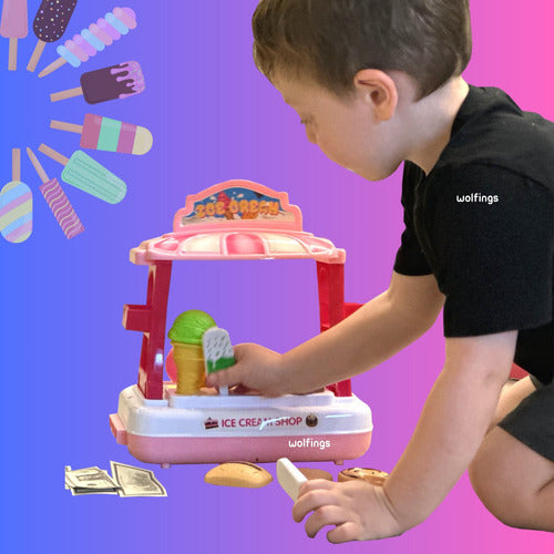 HELADERIA Ice Cream Stand Playset 1