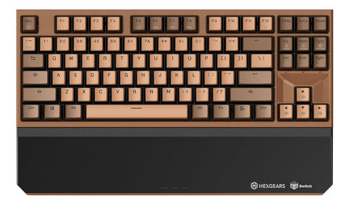 Teclado Mecánico Inalámbrico Hexgears X3 Tkl 87 Teclas, Inte 0