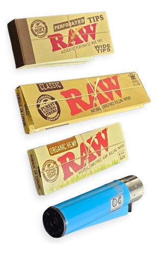 Raw Classic Filters and Clipper / Assemble Combo Raw 1