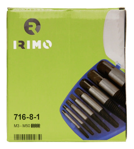 Juego 8 Extractores Irimo Esparragos Rosca Izquierda M3 M45 1