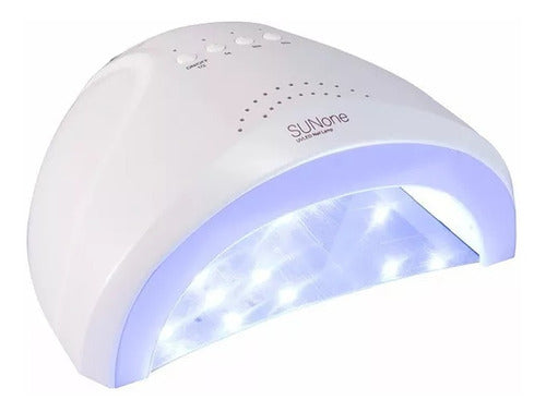 Sun Cabina UV/LED 48W Timer y Sensor para Uñas Gel Esmaltado Semi 0