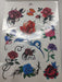 Temporary Self-Adhesive Tattoos Variety Pack 6 Sheets 116