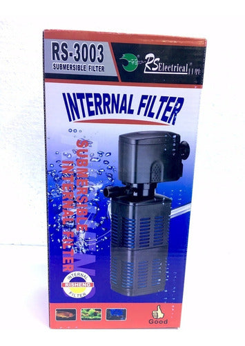 RS Electrical Filtro Rs-3003 Potente Silencioso Acuario Pecera 1750 Lxh 0