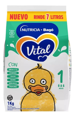 Vital Baby Formula 1 in Pouch 1kg 0-6 months 0