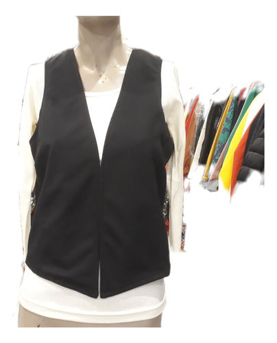 Sonica Vest with Eyelets and Studs on the Back 0