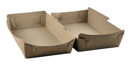 Umpapel Sandwich Case Lomitos XL Delivery and Take Away Box 260u 1