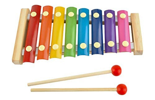 Kit Musical Infantil X 7 Pandereta Flauta Cascabel Maraca 2