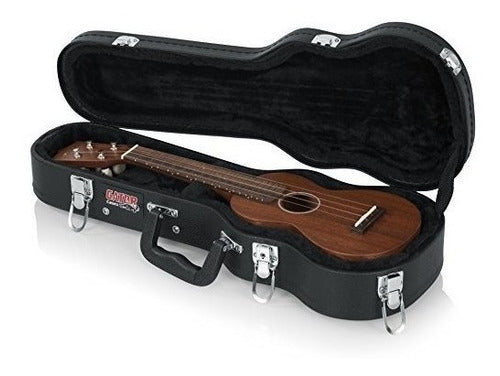 Gator Cases Gweukecon Hard Case for Soprano Ukulele 1