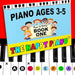 The Happy Piano Kit - Preschool Book and Stickers 0